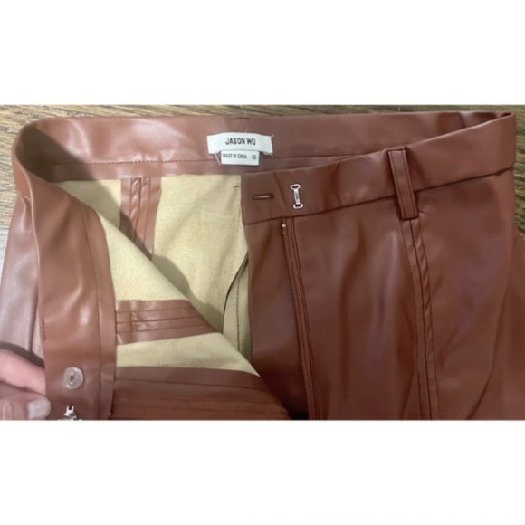 Jason Wu Faux Leather Pants - Picture 5 of 7